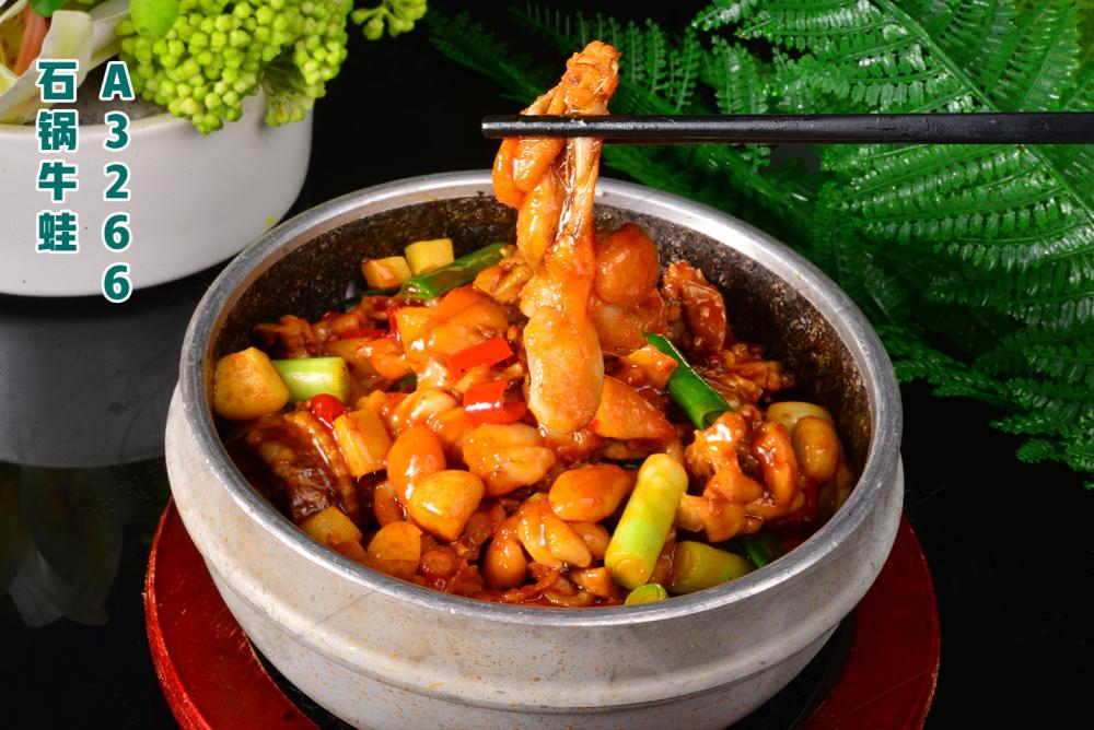 A3266石鍋牛蛙