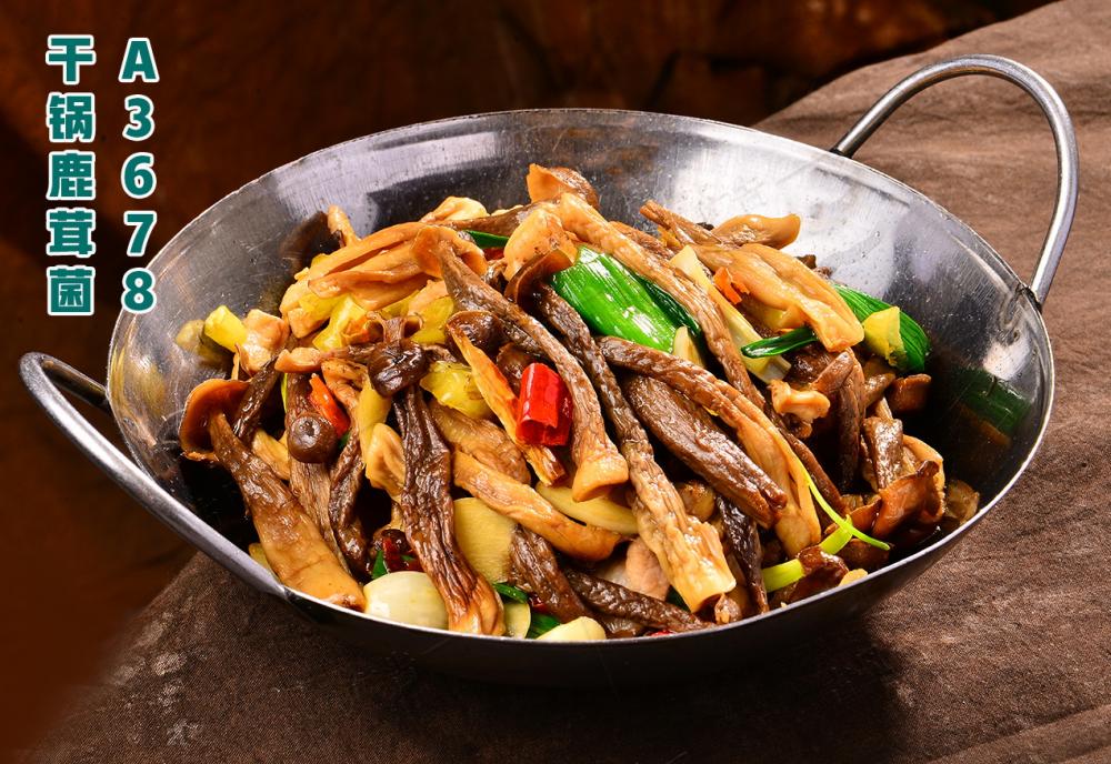 A3678幹鍋鹿茸菌