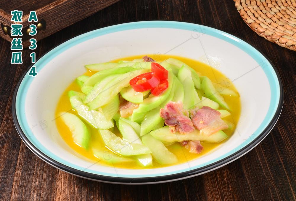 A3314農(nóng)家(jiā)絲瓜