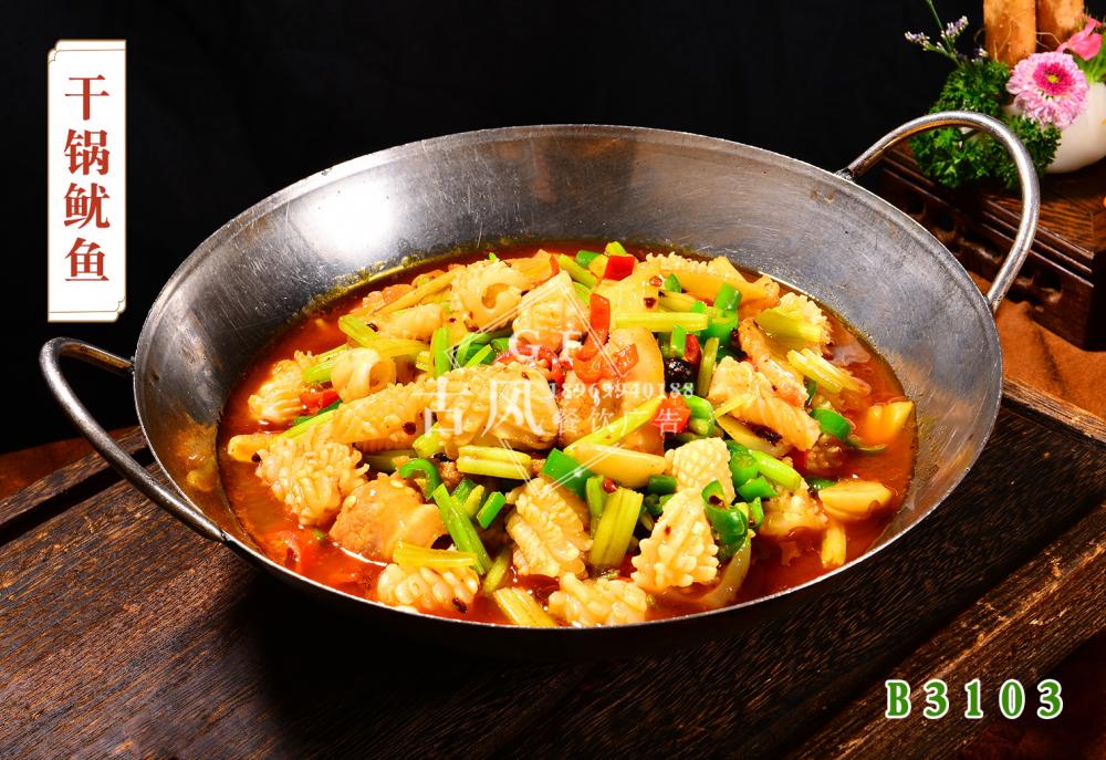 B3103幹鍋鱿魚