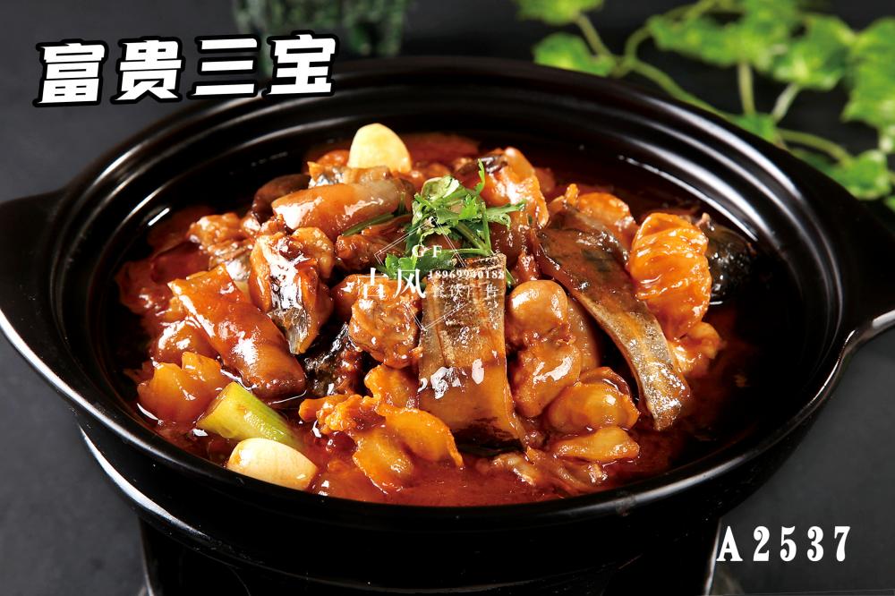 A2537富貴三寶   甲魚