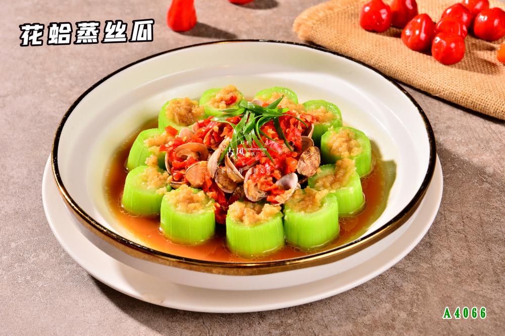 A4066花(huā)蛤蒸絲瓜