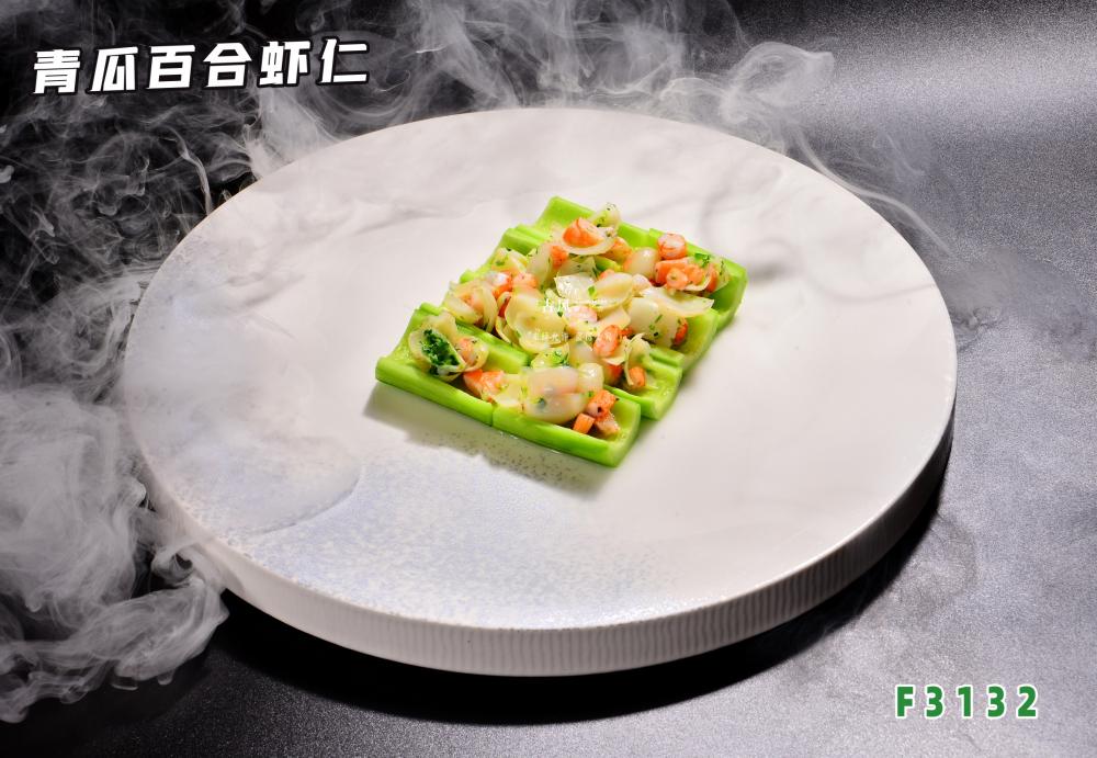 F3132青瓜百合蝦仁