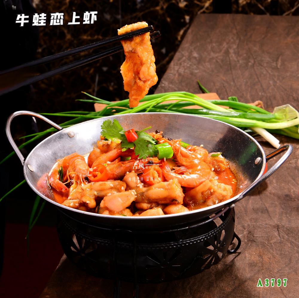 A3797牛蛙戀上(shàng)蝦