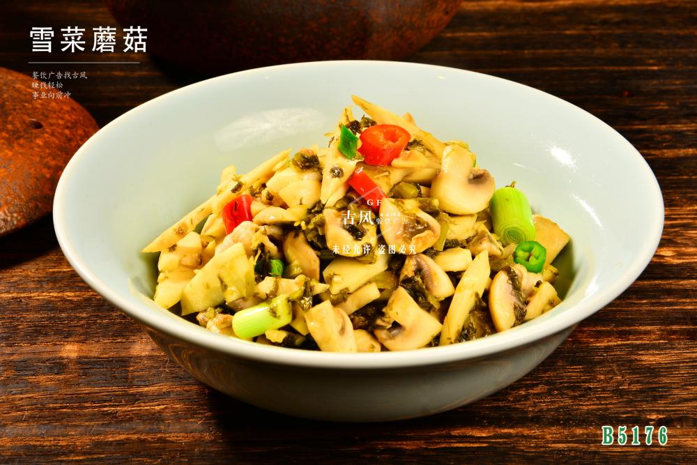 B5176雪(xuě)菜蘑菇