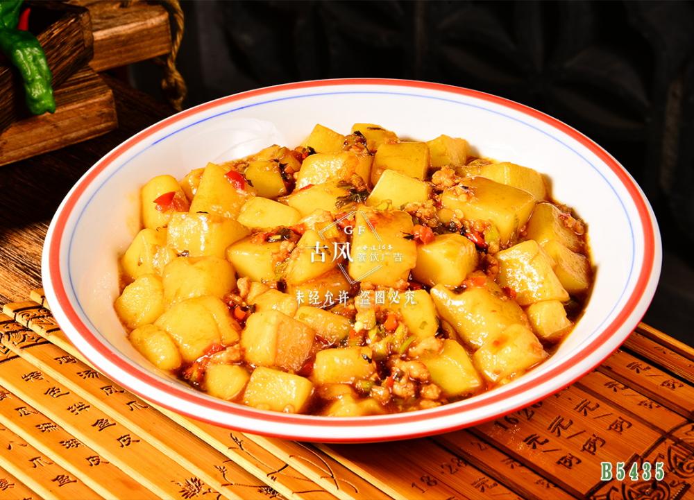 B5435酸菜肉沫燒米豆腐