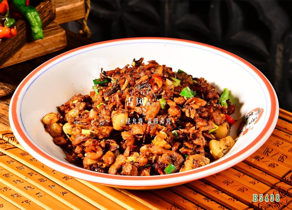 B5438外(wài)婆菜炒油渣