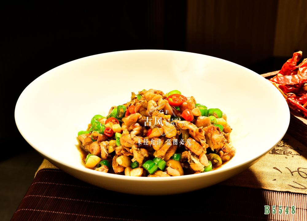 B5548鮮椒炒牛蛙