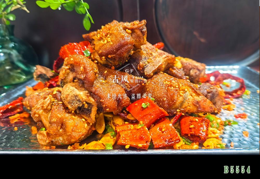 B5554椒鹽豬腳 椒鹽豬爪