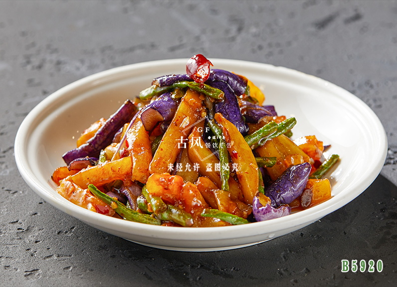 B5920炒茄子(zǐ)