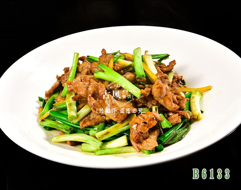 B6133姜蔥爆牛肉
