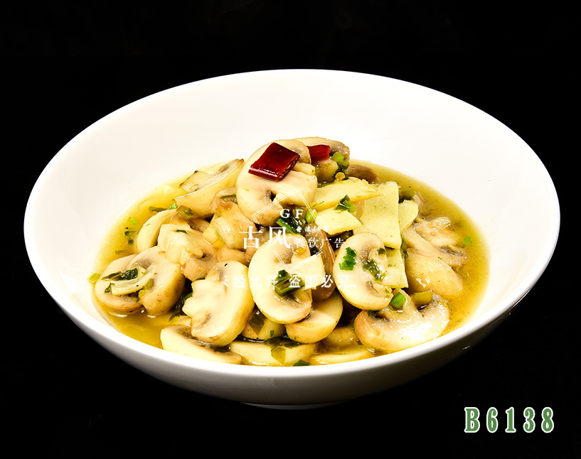 B6138蘑菇炒肉片