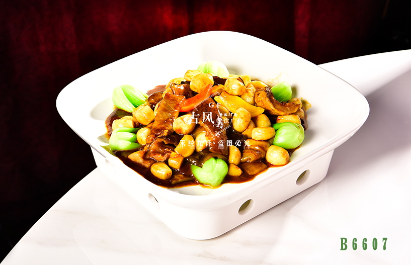 B6607金(jīn)蒜爆炒鲨魚皮