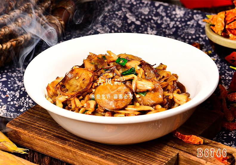 B6746白(bái)辣椒炒捆雞