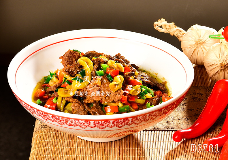 B6761脆瓜小(xiǎo)炒黃(huáng)牛肉
