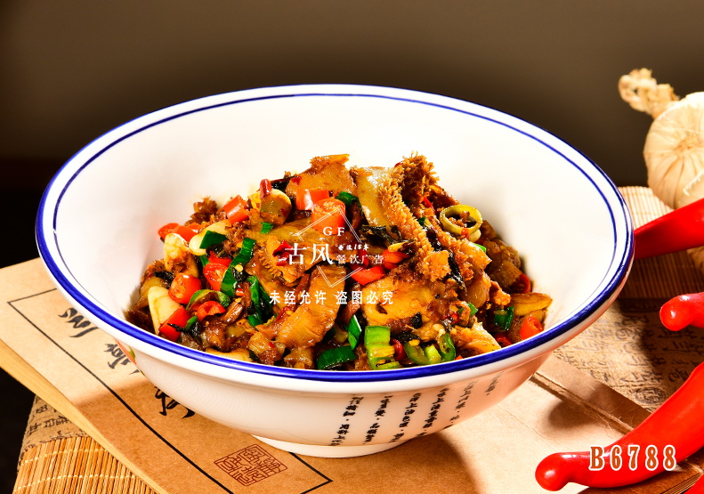 B6788外(wài)婆菜炒牛肚