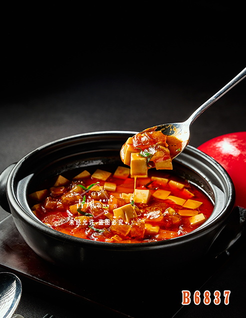 B6837麻婆牛筋豆腐
